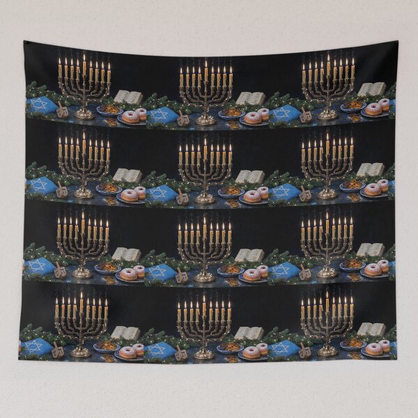 Item preview, Hanukkah Menorah and Festive Items designed and sold by Savannah Gibbs.