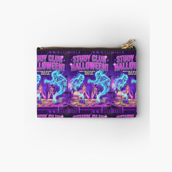 Item preview, Retro Ghost Halloween Synthwave Aesthetic Vintage Horror Movie Image Comic Book Style | STUDY CLUB HALLOWEEN. designed and sold by Giulivo Store Graphic.