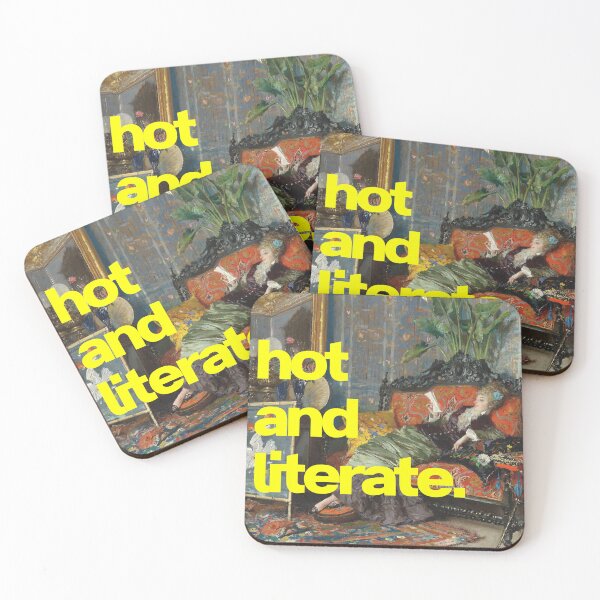 Item preview, Hot and Literate designed and sold by bunnyhole.