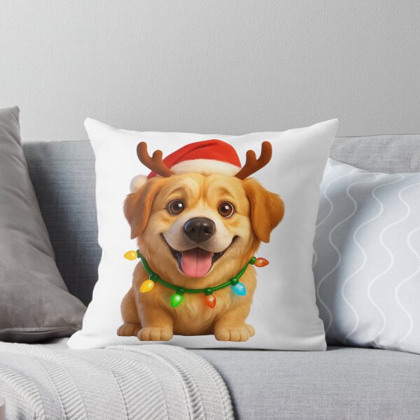 Item preview, Pyrador Dog Christmas Reindeer designed and sold by Sillytoe.