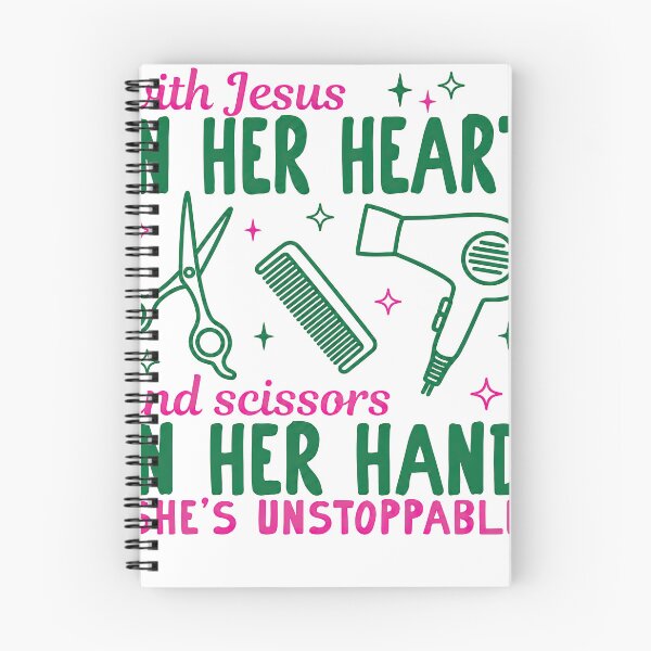 Item preview, Jesus In Her Heart Scissors In Hand Hairstylist designed and sold by justinhmorton.