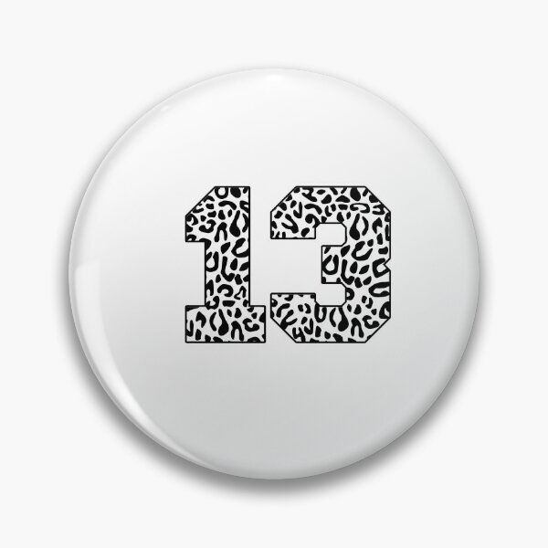 Item preview, Leopard 13th Birthday, 13 Years Old Wild Animal, Number thirteen Safari Zoo designed and sold by Rosaferra.