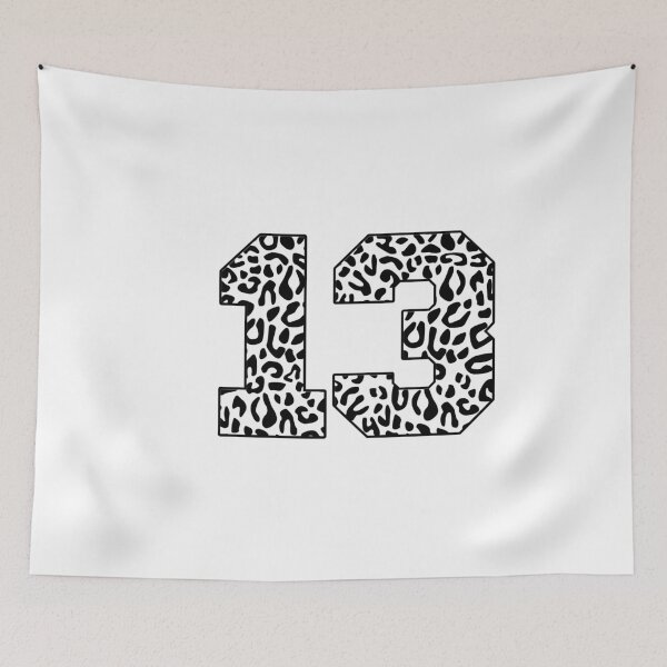Item preview, Leopard 13th Birthday, 13 Years Old Wild Animal, Number thirteen Safari Zoo designed and sold by Rosaferra.