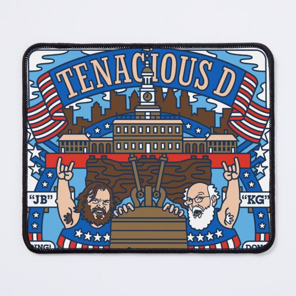 Item preview, Tenacious D Original Custom Vintage Music Band Tee Unique Poster Wall Art designed and sold by Cool Robot Bro..