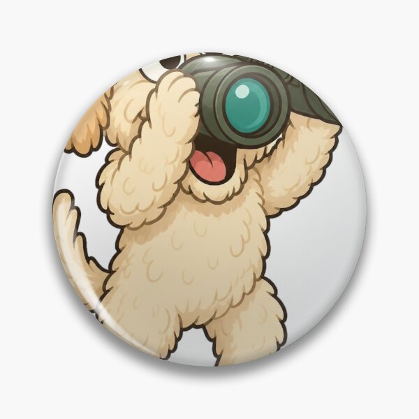 Item preview, I Saw A Bird Funny Birdwatching Dog Sticker designed and sold by ryleemaxwell.