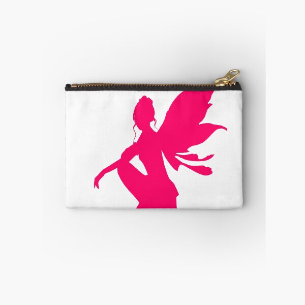 Aperçu de l'œuvre silhouette de fée rose créée et vendue par JAMANDSTUDIO.