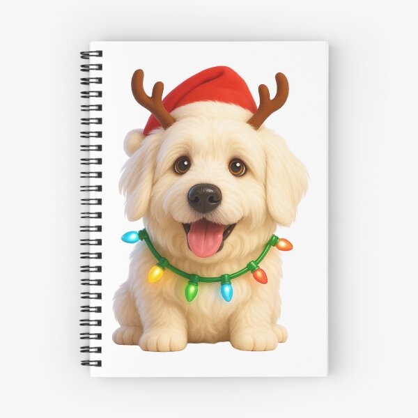 Item preview, Pyredoodle Dog Christmas Reindeer designed and sold by Sillytoe.