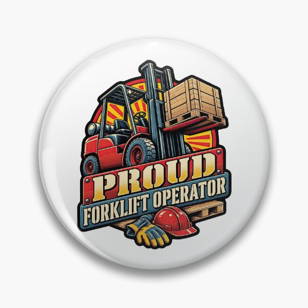 Item preview, Proud Forklift Operator Work Life Saying designed and sold by FOCUSED QUOTES CO.
