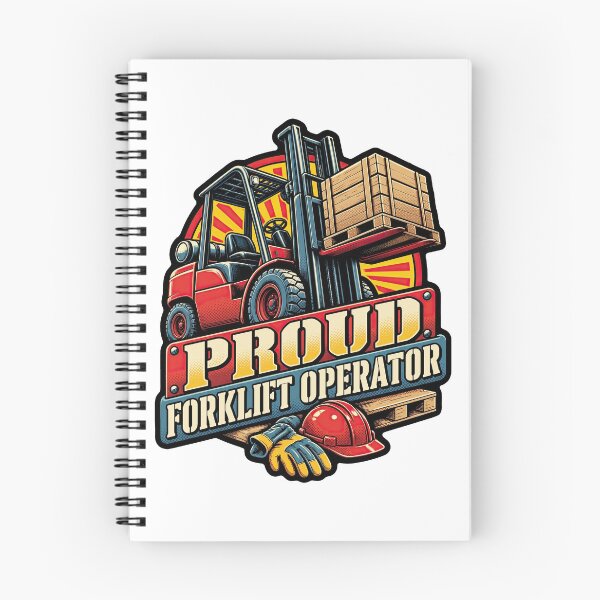 Item preview, Proud Forklift Operator Work Life Saying designed and sold by FOCUSED QUOTES CO.