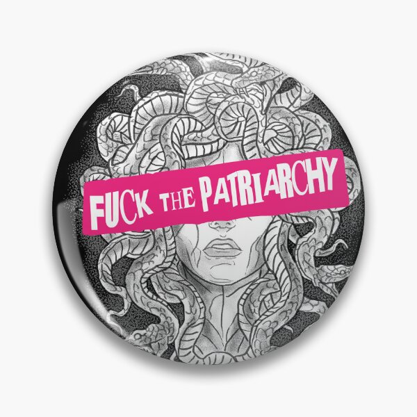 Item preview, fuck the patriarchy (medusa) designed and sold by remerasnerdas.