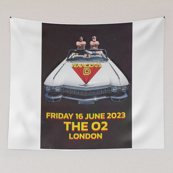 Item preview, Tenacious D Original Custom Vintage Music Band Tee Unique Poster Wall Art designed and sold by Cool Robot Bro..