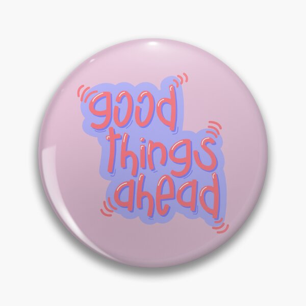 Item preview, Good Things Ahead Cute Lavender Pastel Typography designed and sold by PixellaneArt.