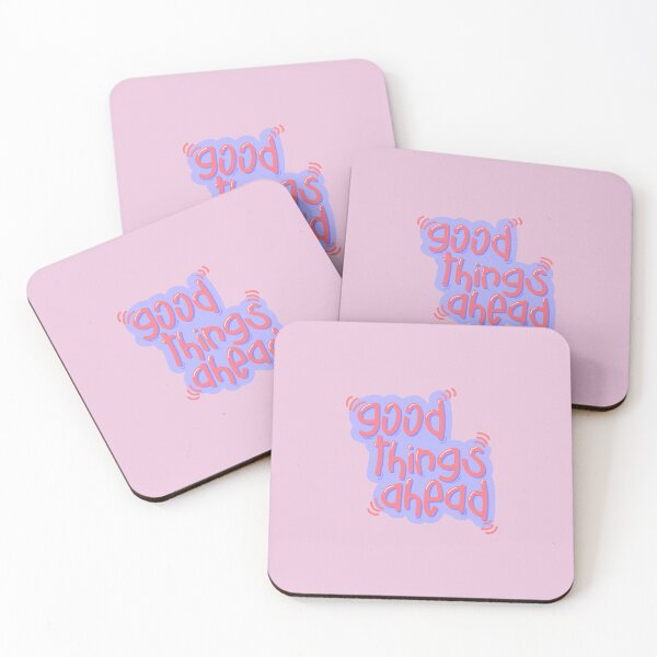 Item preview, Good Things Ahead Cute Lavender Pastel Typography designed and sold by PixellaneArt.