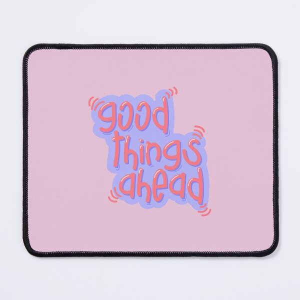 Item preview, Good Things Ahead Cute Lavender Pastel Typography designed and sold by PixellaneArt.