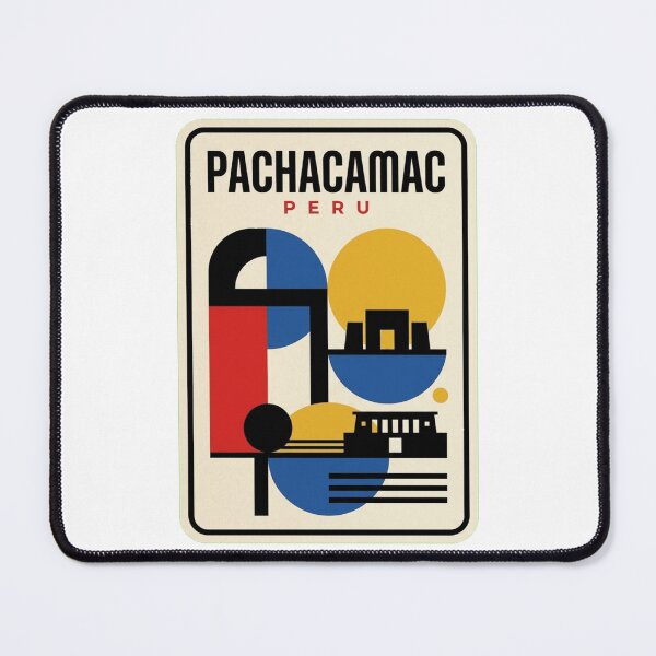 Item preview, Retro Pachacamac Bauhaus Geometric Skyline designed and sold by k3rstman1.