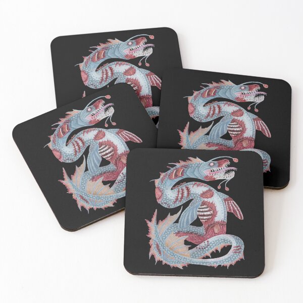 Item preview, Zombie sea serpent in colored pencils designed and sold by WolfRaven Creations.