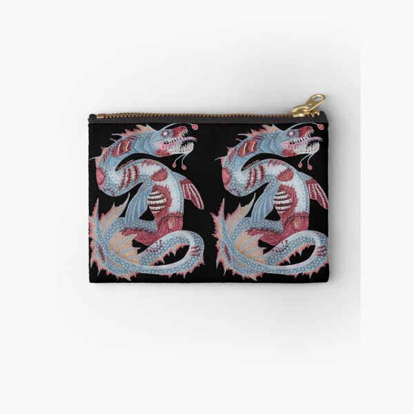 Item preview, Zombie sea serpent in colored pencils designed and sold by WolfRaven Creations.