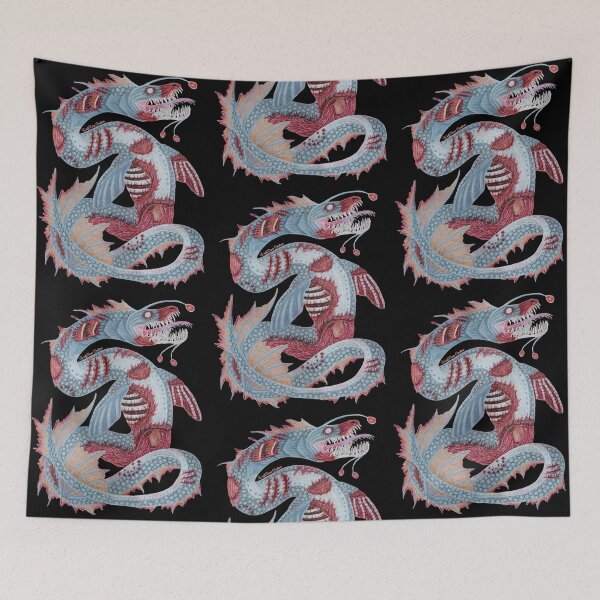 Item preview, Zombie sea serpent in colored pencils designed and sold by WolfRaven Creations.