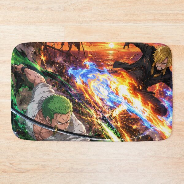 Artikelvorschau, Zoro gegen Sanji entworfen und verkauft von jinwooo.
