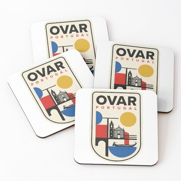 Item preview, Retro Ovar Bauhaus Geometric Skyline designed and sold by k3rstman1.