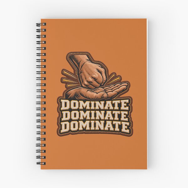Item preview, Dominate - Dominate - Dominate (Leather Patch and Stich design)  designed and sold by TheFatherOfArt.
