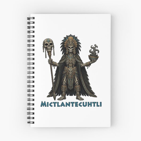 Item preview, Mictlantecuhtli, the Mexica (Aztec) God of the Underworld designed and sold by ArteTeoma.