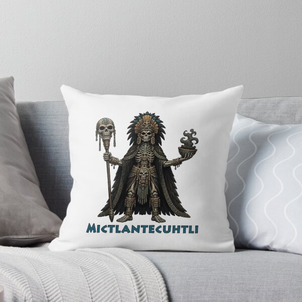 Item preview, Mictlantecuhtli, the Mexica (Aztec) God of the Underworld designed and sold by ArteTeoma.