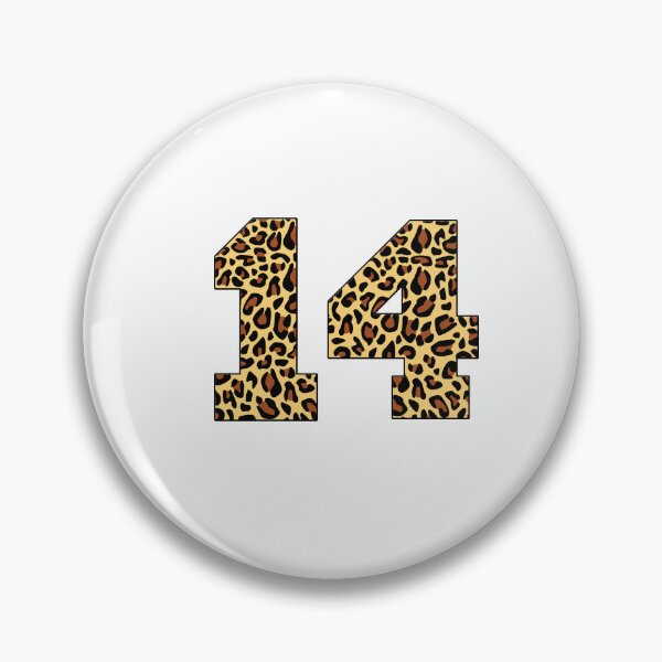 Item preview,  Leopard 14th Birthday, 14 Years Old Wild Animal, Number fourteen Safari Zoo designed and sold by Rosaferra.