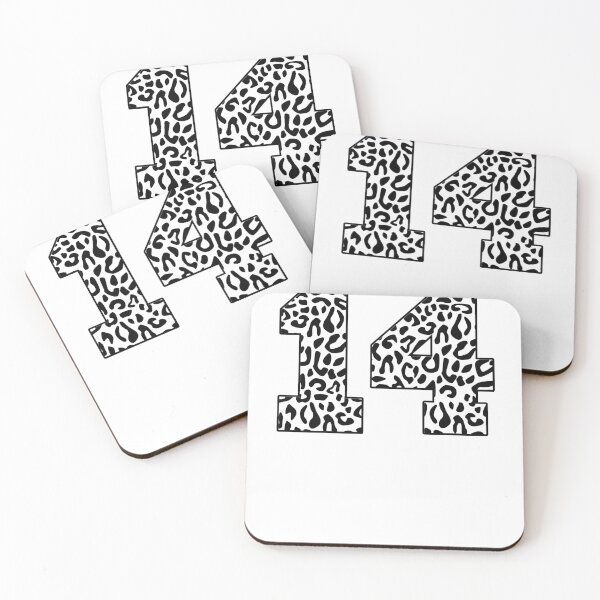 Item preview,  Leopard 14th Birthday, 14 Years Old Wild Animal, Number fourteen Safari Zoo designed and sold by Rosaferra.