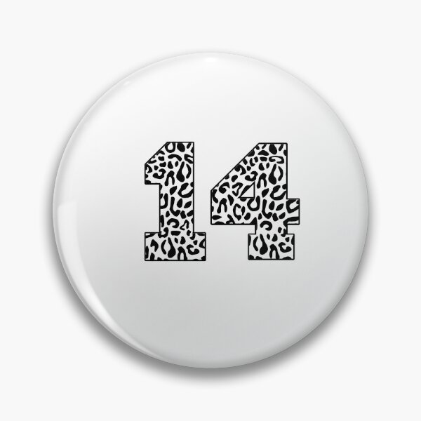Item preview,  Leopard 14th Birthday, 14 Years Old Wild Animal, Number fourteen Safari Zoo designed and sold by Rosaferra.
