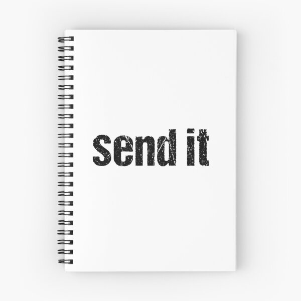 Item preview, Send it, Gritty Typography  designed and sold by Memes N Lore .