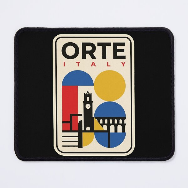 Item preview, Retro Orte Bauhaus Geometric Skyline designed and sold by k3rstman1.
