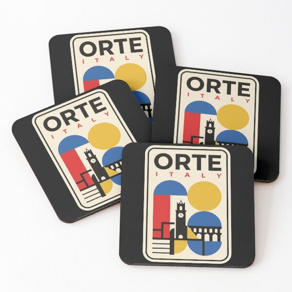 Item preview, Retro Orte Bauhaus Geometric Skyline designed and sold by k3rstman1.