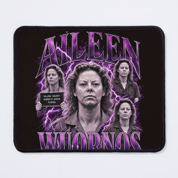 Item preview, Aileen Wuornos Purple Lightning Mugshot Collage designed and sold by bootycatclube.