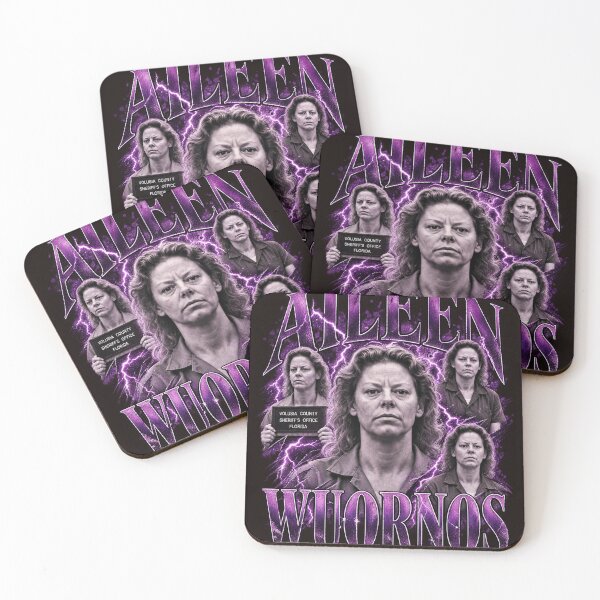 Item preview, Aileen Wuornos Purple Lightning Mugshot Collage designed and sold by bootycatclube.