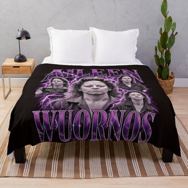 Item preview, Aileen Wuornos Purple Lightning Mugshot Collage designed and sold by bootycatclube.