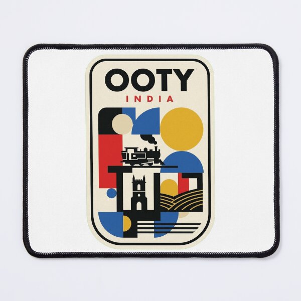 Item preview, Retro Ooty Bauhaus Geometric Skyline designed and sold by k3rstman1.