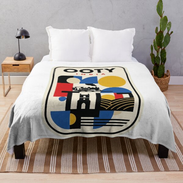 Item preview, Retro Ooty Bauhaus Geometric Skyline designed and sold by k3rstman1.