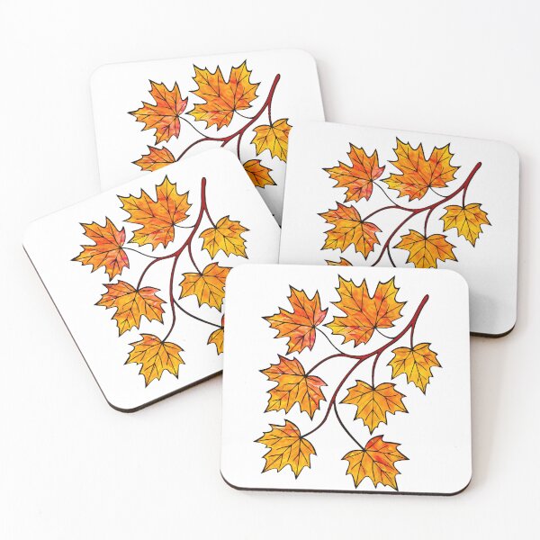 Item preview, Autumn Maple Symphony - 2 designed and sold by Anas Arts.