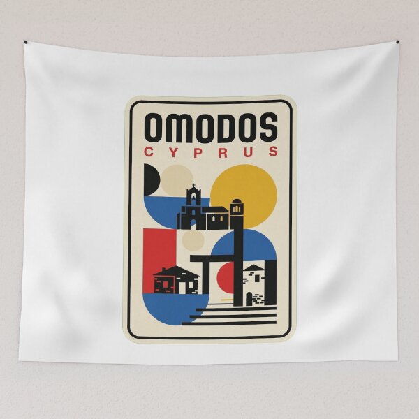 Item preview, Retro Omodos Bauhaus Geometric Skyline designed and sold by k3rstman1.