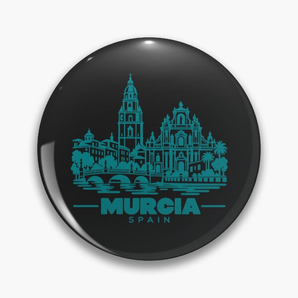 Item preview, Murcia Spain Line Art Landmark Poster designed and sold by CMYKStudio.