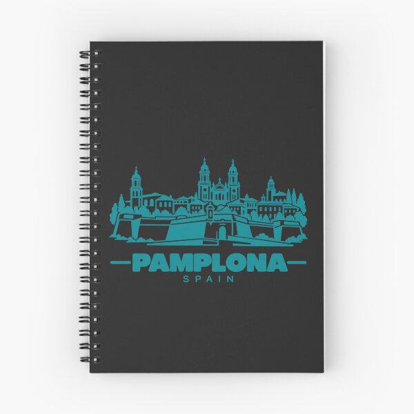 Item preview, Pamplona Spain Line Art Landmark Poster designed and sold by CMYKStudio.