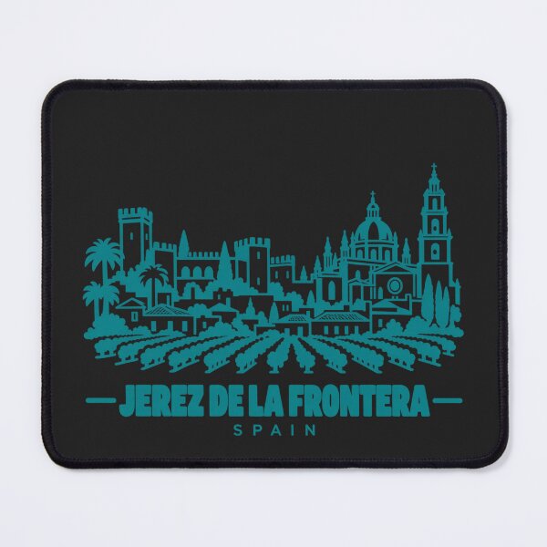 Item preview, Jerez de la Frontera Spain Line Art Landmark Poster designed and sold by CMYKStudio.