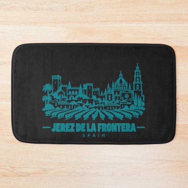 Item preview, Jerez de la Frontera Spain Line Art Landmark Poster designed and sold by CMYKStudio.