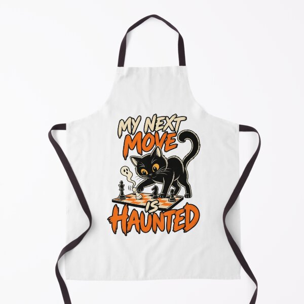 Item preview, Black Cat Chess Halloween Haunted Move designed and sold by epic-phrases.
