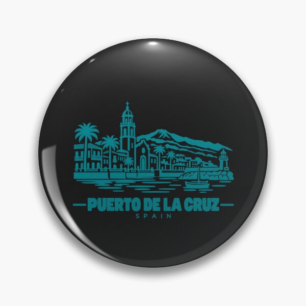 Item preview, Puerto de la Cruz Spain Line Art Coastline Poster designed and sold by CMYKStudio.