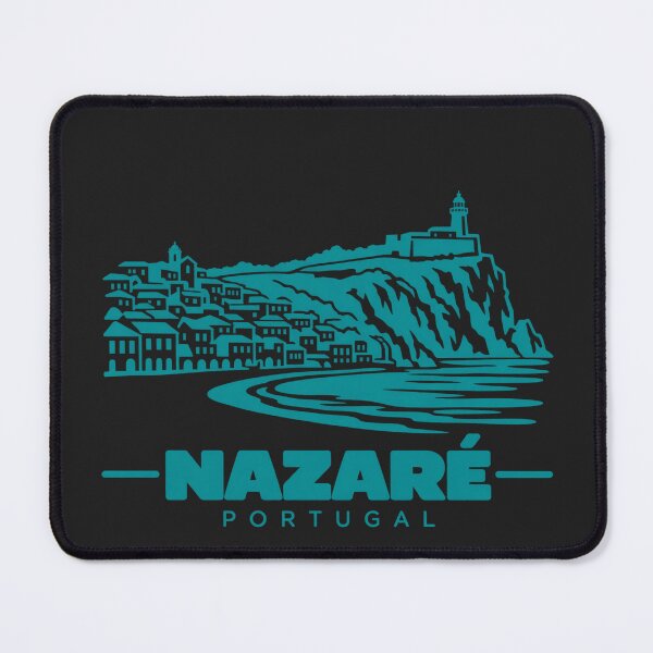Item preview, Nazare Portugal Line Art Coastline Poster designed and sold by CMYKStudio.