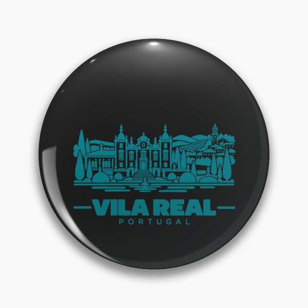 Item preview, Vila Real Portugal Line Art Landmark Poster designed and sold by CMYKStudio.