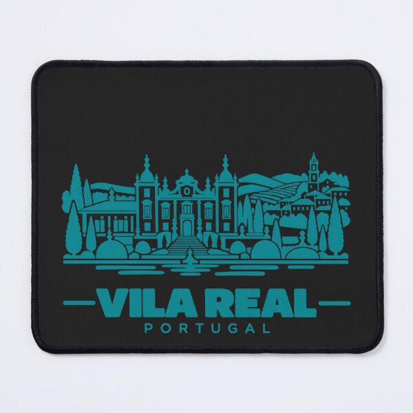 Item preview, Vila Real Portugal Line Art Landmark Poster designed and sold by CMYKStudio.
