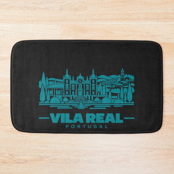 Item preview, Vila Real Portugal Line Art Landmark Poster designed and sold by CMYKStudio.